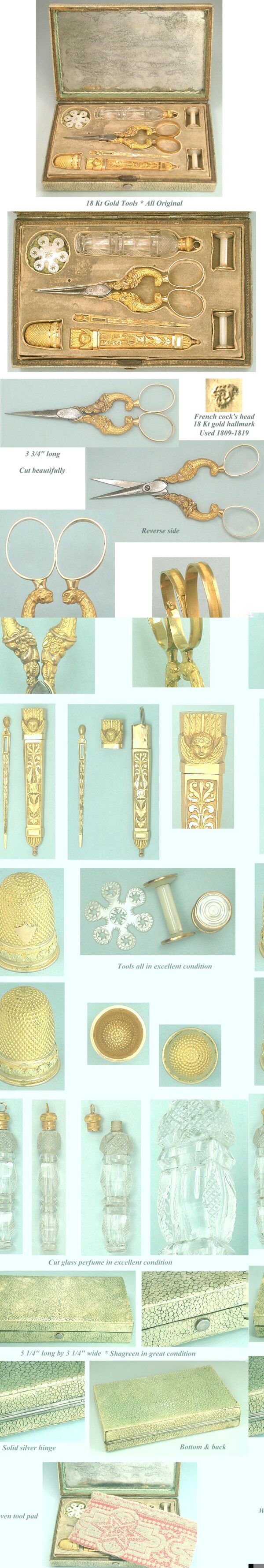 Very Fine Antique Carved Ivory Canton Needle Case * C1830 - Image 2
